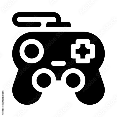 Game controller glyph icon