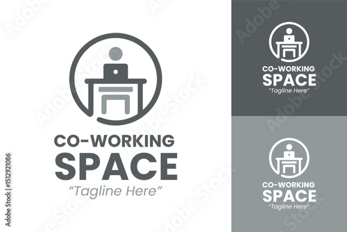 Sleek and Professional Co-Working Space Logo Ideas for Your Business Branding