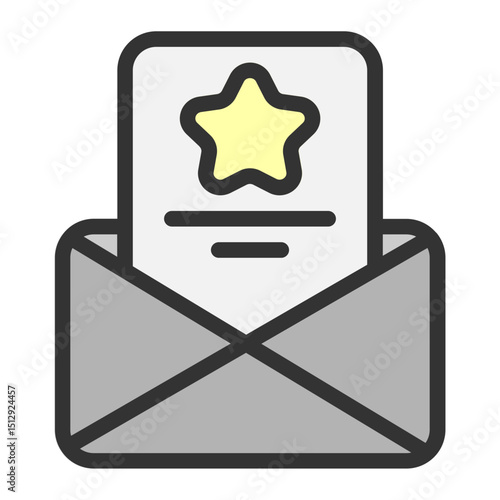 Event Invitation Flat Icon
