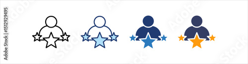 Expert Icon Set Multiple Style Collection  