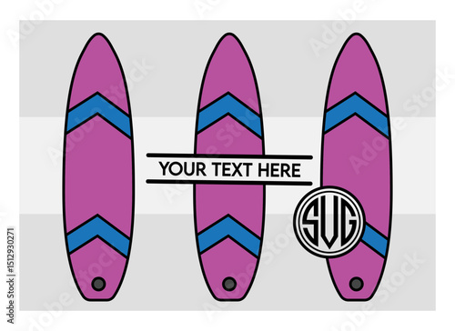 Surfboard SVG Silhouette Bundle, Surfing Silhouette, Summer Svg, Surf boards Svg, Surfing Board Svg, Surfboard Png, Surfboard Monogram Svg, Split Monogram, Circle Monogram 