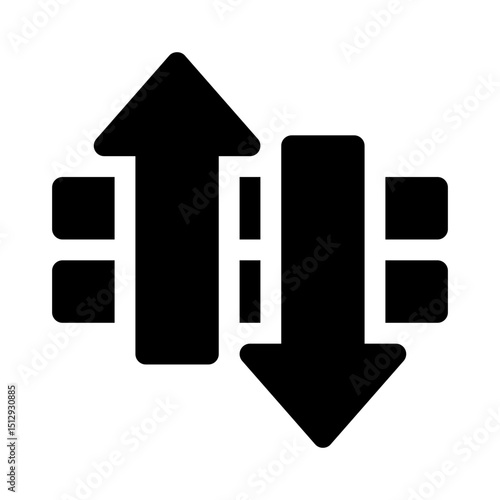 Border Crossing glyph icon