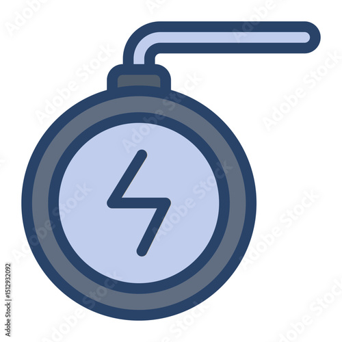 Wireless Charger Flat Icon
