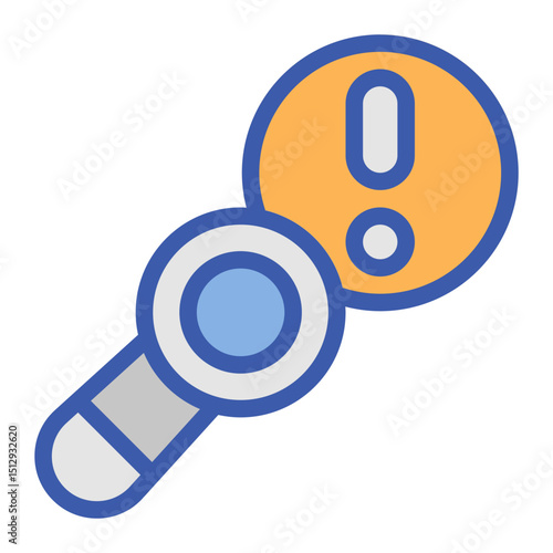 Anomaly Detection Flat Icon