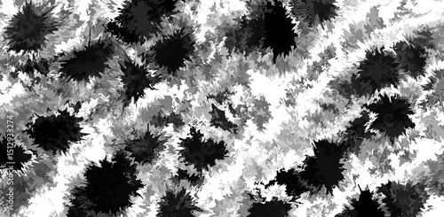 Abstract background with strokes that give the impression of a dense thicket. Chaotic but balanced distribution of elements