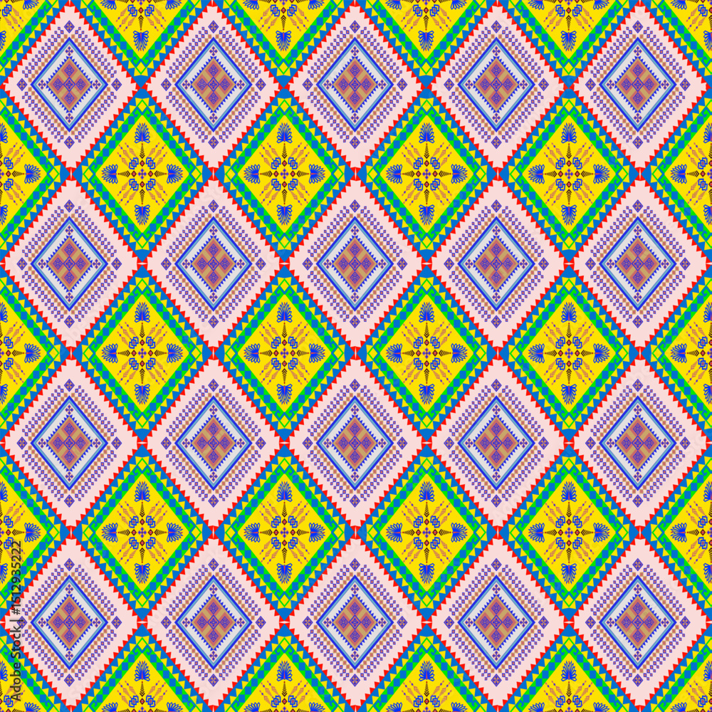Geometric Ethnic pattern,Native American tribal fabric, tile, carpet, vector, illustration design, on navy blue background
seamless geometric pattern Geometric Ethnic pattern,Native American tribal fabric, tile, carpet, vector, illustration design, on navy blue background
seamless geometric pattern
