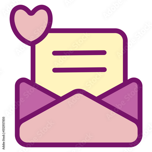 Letter Flat Icon