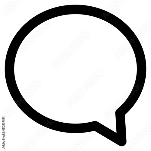 The speech bubble