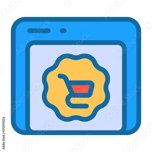 E commerce Flat Icon