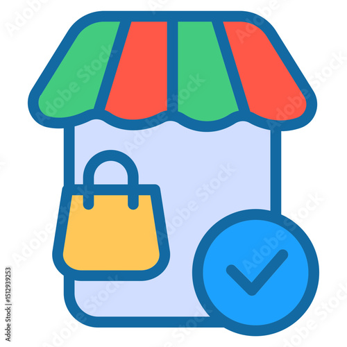 E commerce Flat Icon