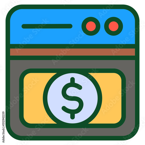 Financial freedom Flat Icon