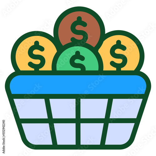 Financial freedom Flat Icon