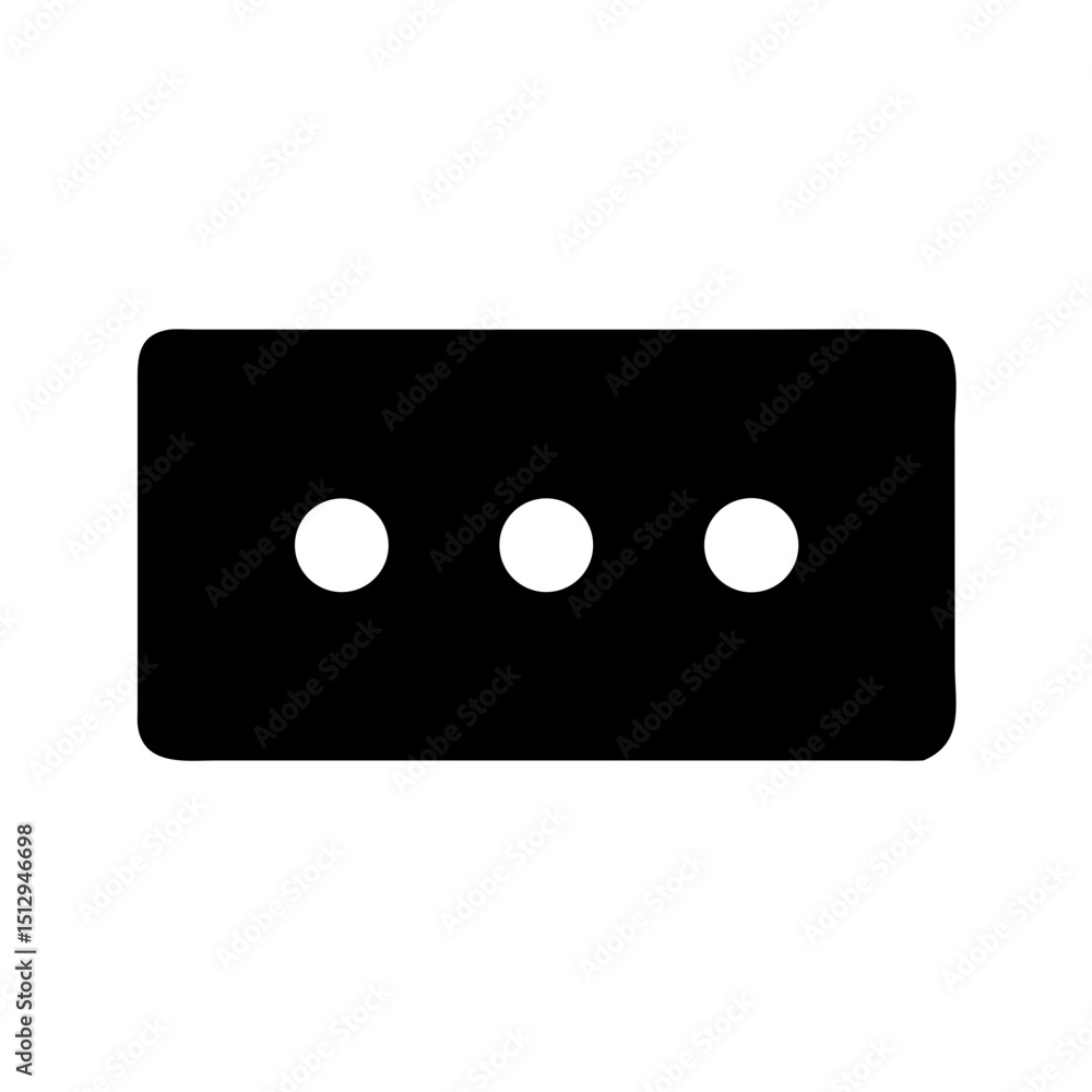 horizontal three dot menu icon design horizontal three dot menu icon design