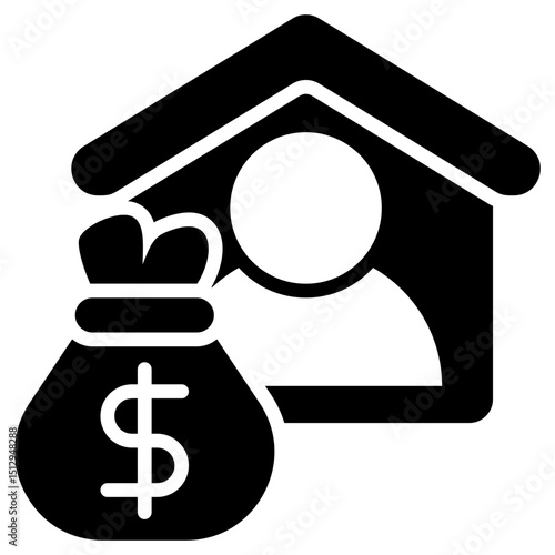 Living Wage Glyph Icon