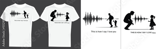 Vector text Happy Fathers Day with wings. I love you daddy Handwritten Lettering Calligraphic card. Grunge, vintage retro style. Isolated 