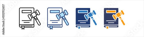 Rule Icon Set Multiple Style Collection
