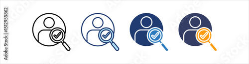 Recruitment Icon Set Multiple Style Collection