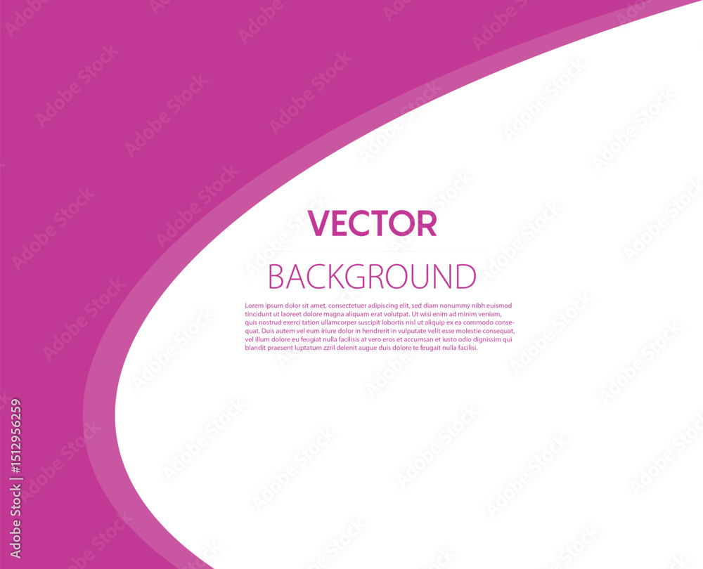 White background with pink curves used in design White background with pink curves used in design