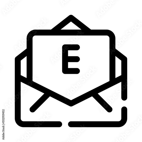 Email line icon