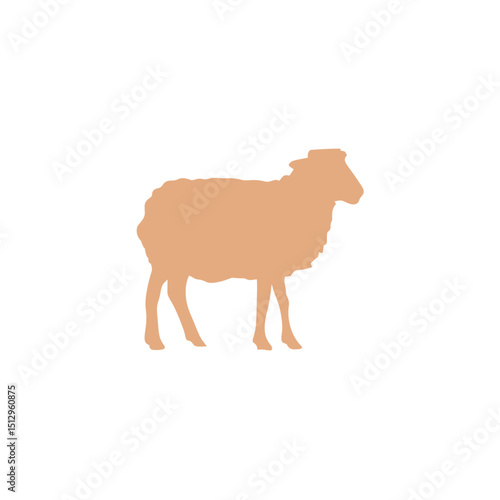 Eid Al Adha sheep and goat. Celebration of Muslim holiday the sacrifice