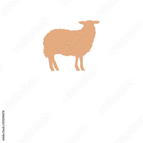 Eid Al Adha sheep and goat. Celebration of Muslim holiday the sacrifice