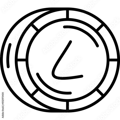 Albanian lek Coin Icon