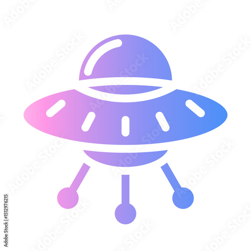 ufo Gradient icon
