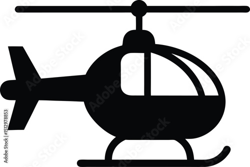 Illustration of a 3-D cartoon helicopter delivering a decorated food casserole, perfect for design service signs or symbols