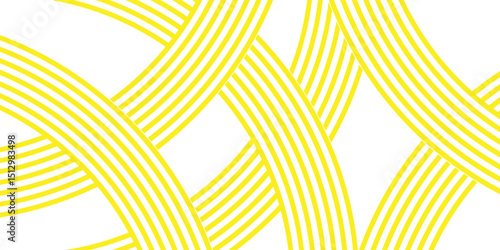 Pasta background, spaghetti abstract geometric pattern. Macaroni yellow poster. Wavy abstract pattern. Pasta vector illustration