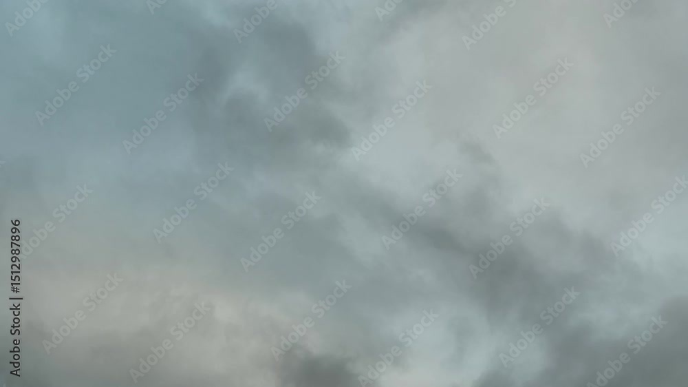 Sky landscape with blue and orange clouds Sky landscape with blue and orange clouds