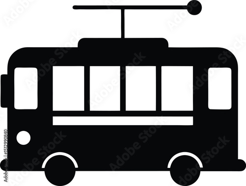 Red London double-decker bus, an iconic urban transport vehicle, isolated with passenger signs, a vintage illustration for road travel