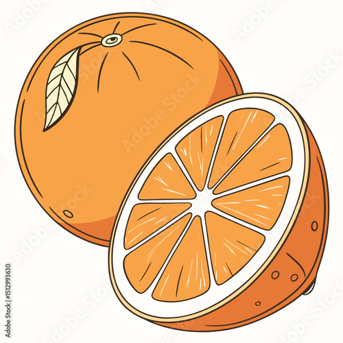 Orange A top citrus fruit; high in vitamin C and widely juiced