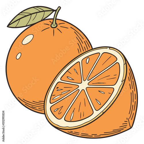 Orange A top citrus fruit; high in vitamin C and widely juiced