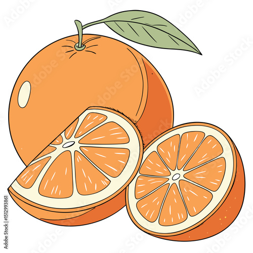 Orange A top citrus fruit; high in vitamin C and widely juiced