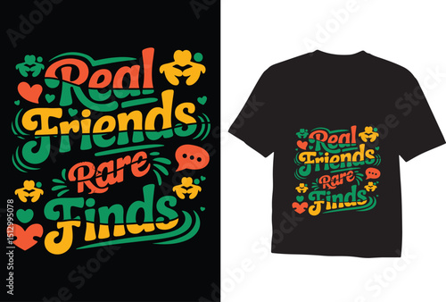 Friendship day T-shirt Design