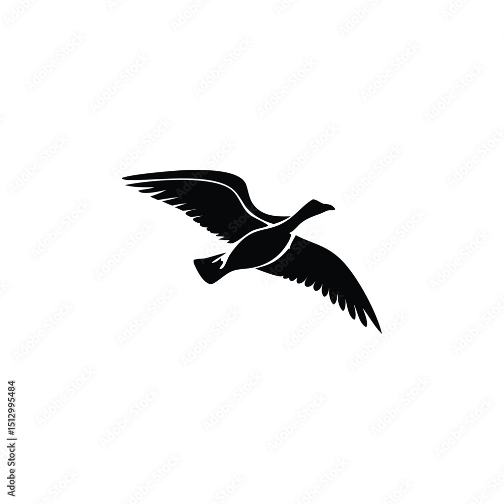 Obraz premium Elegant Eagle Vector Illustration