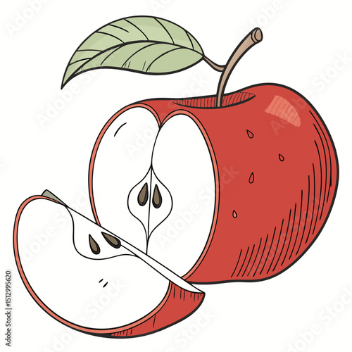 Apple Iconic worldwide enjoyed fresh or in juices, pies, and snacks