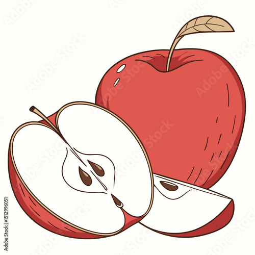 Apple Iconic worldwide enjoyed fresh or in juices, pies, and snacks
