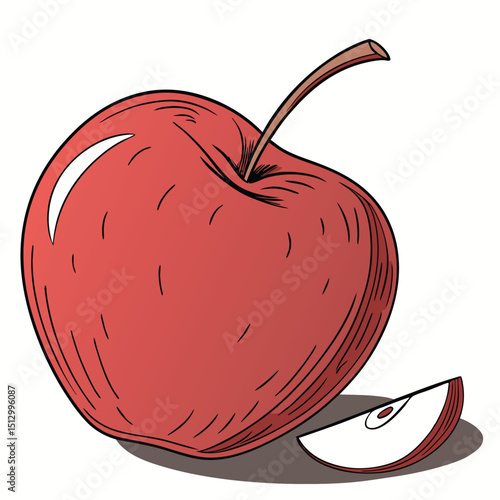 Apple Iconic worldwide enjoyed fresh or in juices, pies, and snacks