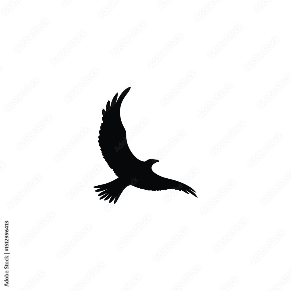 Obraz premium Elegant Eagle Vector Illustration