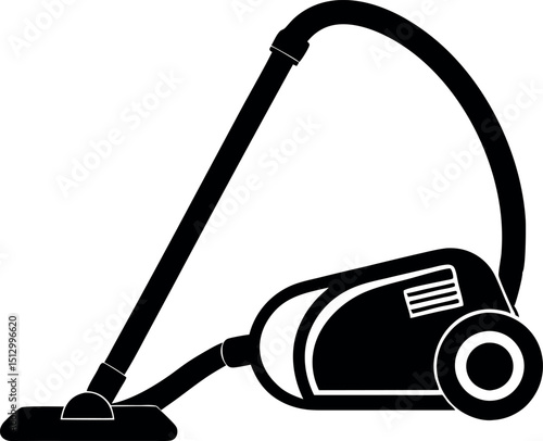 Modern Vacuum Cleaner Vector Graphics for Designers