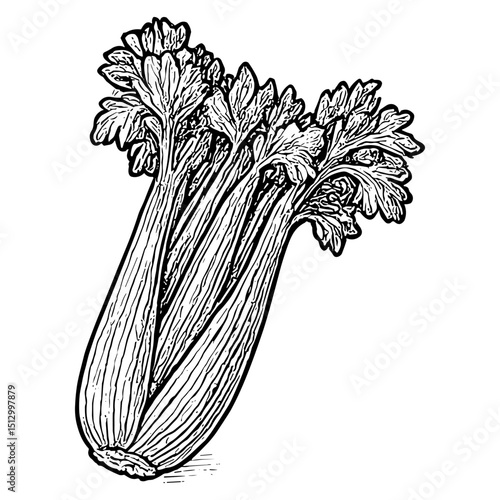 Large Celery Bunch