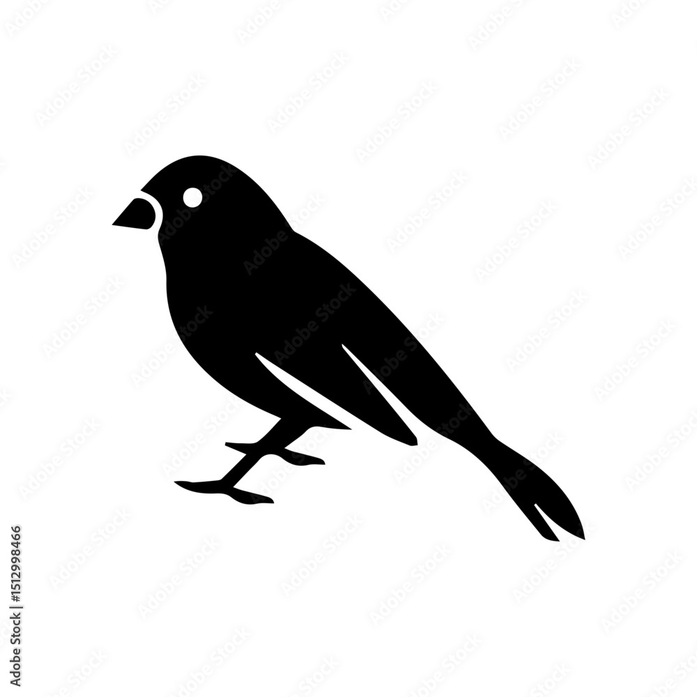 finch glyph icon finch glyph icon