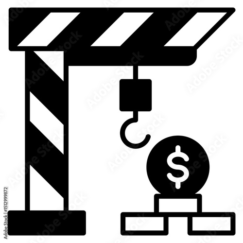 Construction Black Icon