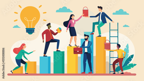 Teamwork and collaboration for achieving business goals
