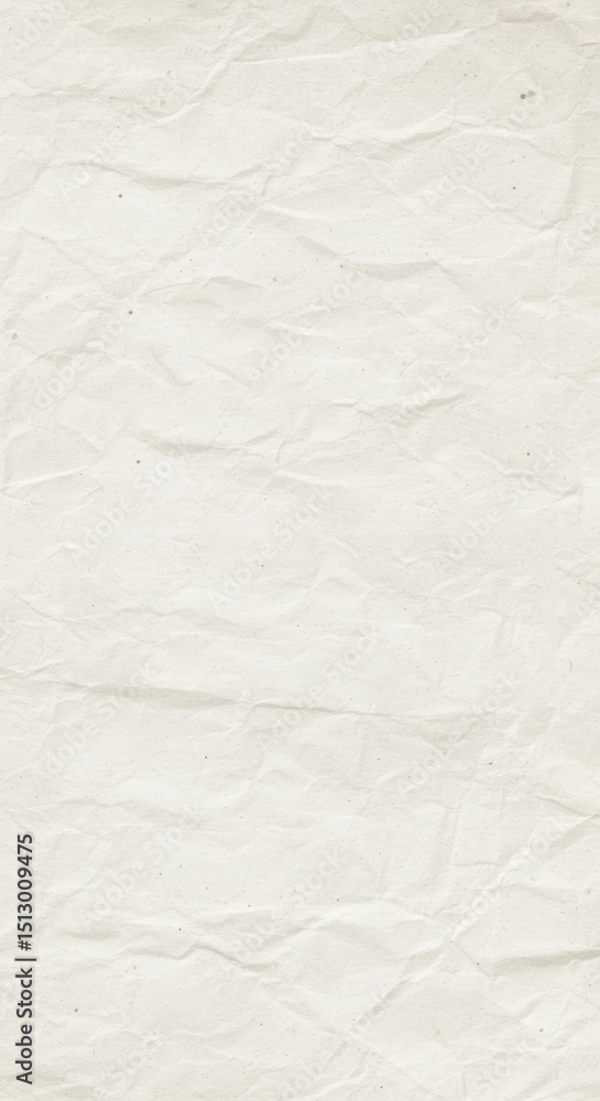 Obraz premium High Resolution Crumpled White Paper Texture Background Image Perfect for Design Projects and Artistic Creations
