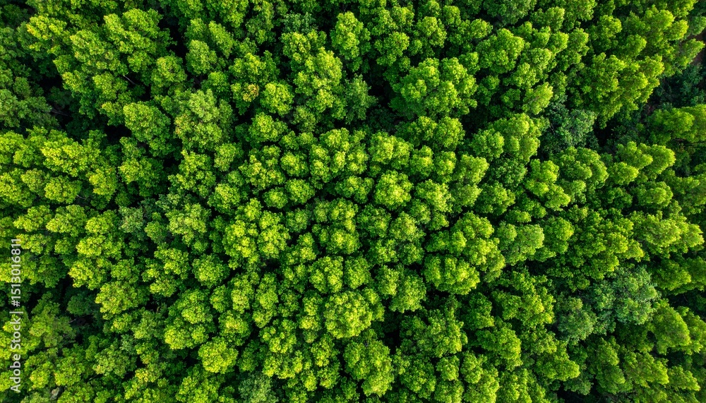 Top view of tree canopy, seamless forest texture, natural background, perfect for eco projects Top view of tree canopy, seamless forest texture, natural background, perfect for eco projects