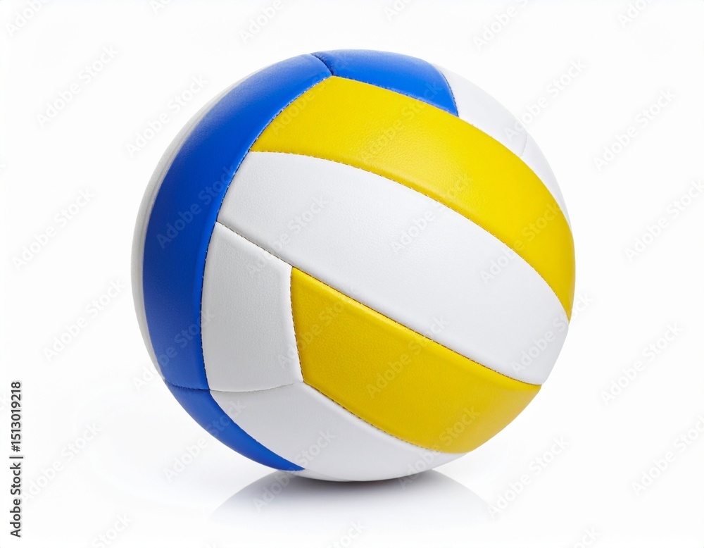 Fototapeta premium Volleyball ball isolated white background