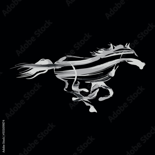 A bold and memorable logo featuring a stylized animal, symbolizing strength, agility, or nature. The design can be realistic or abstract, using clean lines or detailed illustrations to capture the ani