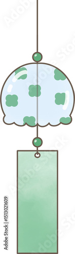 일본 유리풍경 후링